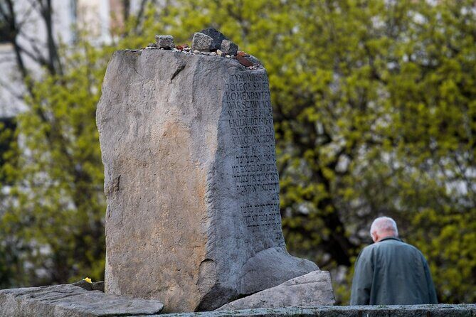 Jewish Heritage and Holocaust Memorial Tour of the Former Ghetto - Finding the start at Sigismund’s Column (and what happens if crowds block it)
