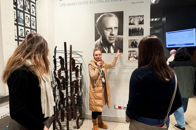 Jewish Quarter and Schindler's Factory Guided Tour in Krakow - Podgórze Footbridge and Ghetto Heroes Square: Memory in Public Space
