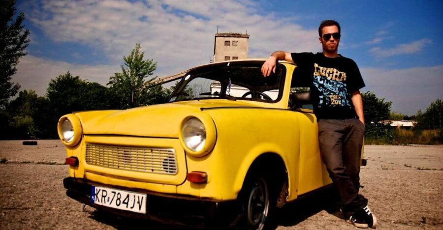 Krakow: 3.5-Hour Communism Deluxe Tour by Trabant - Ronald Reagan Plaza: Your Orientation Walk Before You Go Industrial