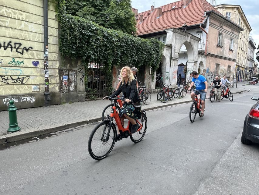 Krakow: 3-Hour Small Group Tour on E-Bike - Along the Vistula to Wawel: castle views without the workout