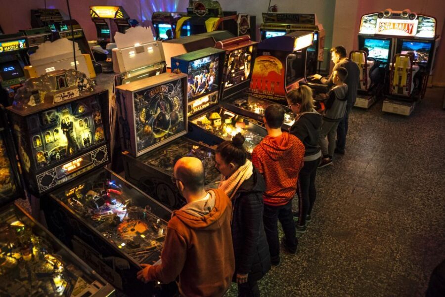 Krakow Arcade Museum Entrance Ticket With Free Play - Pinball adds a different rhythm (and a good break from screen games)