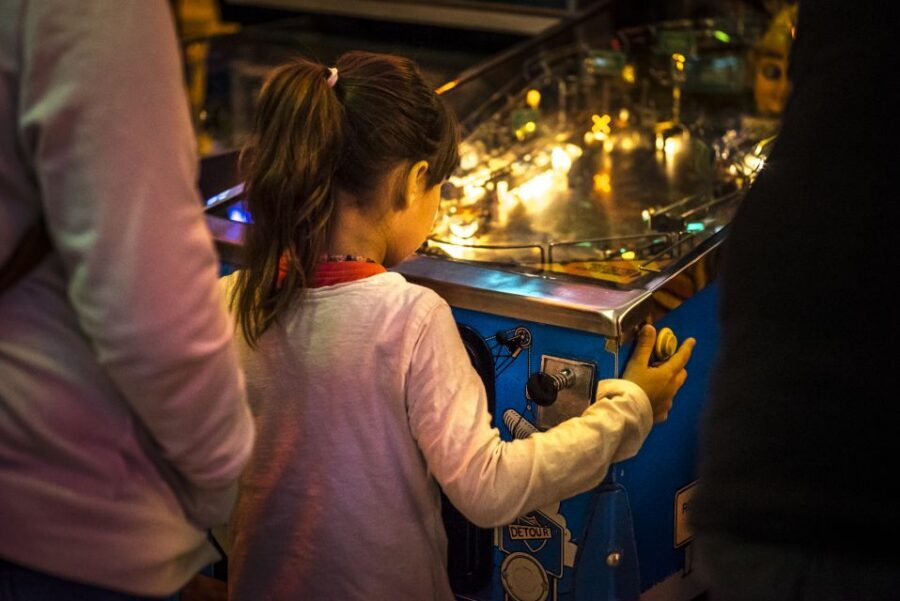 Krakow Arcade Museum Entrance Ticket With Free Play - The bar corner: small, convenient, and not a distraction