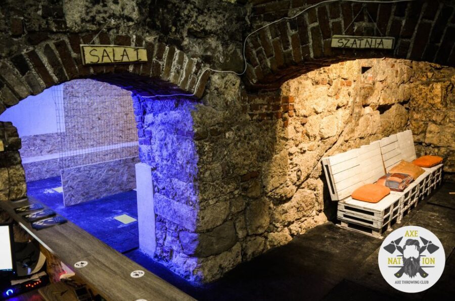 Kraków: Axe-Throwing in Axe Nation, the First Club in Europe - Why Axe Nation’s medieval basement makes axe throwing feel real