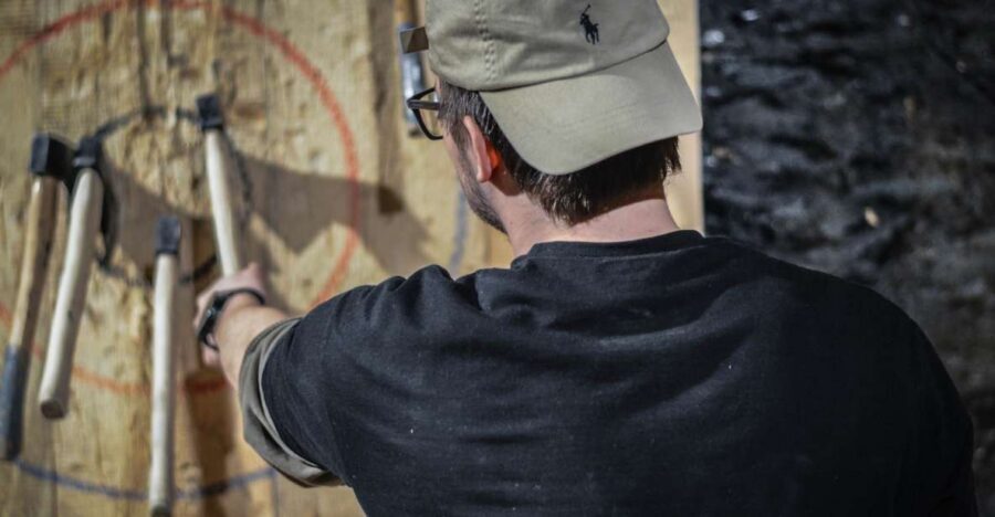 Kraków: Axe-Throwing in Axe Nation, the First Club in Europe - Coaching that gets results, not just tips