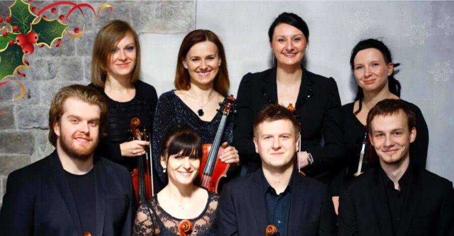 Krakow: Christmas Music Concert With Wine - Inside the Dębinski house, a hall called Under Barrel