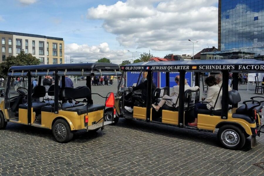 Krakow: City Golf Cart Tour and Schindler's Factory Museum - Key Points at a Glance