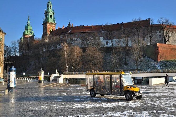 Krakow City Sightseeing by Electric Car - Juliusz Słowacki Theatre and the Barbican: beauty and defense, close together