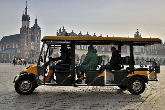 Krakow City Sightseeing by Electric Car - Town Hall Tower and St Mary’s Church: height, art, and the hourly bugle call