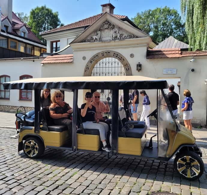 Krakow: City Sightseeing Tour by Electric Buggy Golf Cart - Key things to love about this electric buggy tour