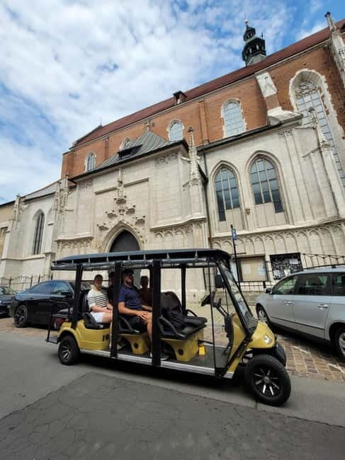 Krakow: City Sightseeing Tour by Electric Buggy Golf Cart - Crossing the Vistula into Podgórze: a WWII-focused ride with key named stops