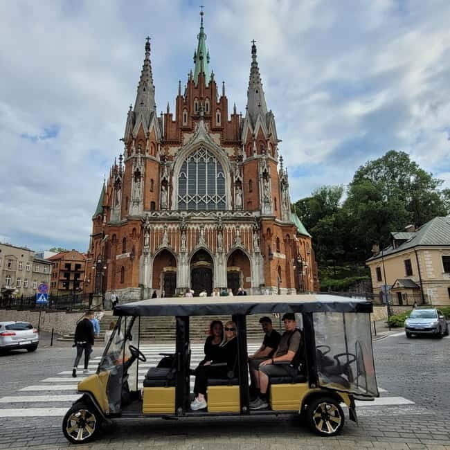 Krakow: City Sightseeing Tour by Electric Buggy Golf Cart - Schindler’s Factory area: connecting Krakow streets to Schindler’s List