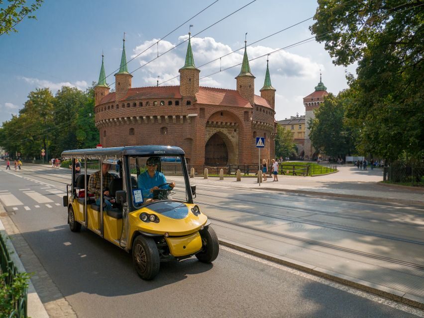 Krakow: City Sightseeing Tour by Electric Golf Cart - Former Ghetto Walls and Ghetto Heroes Square