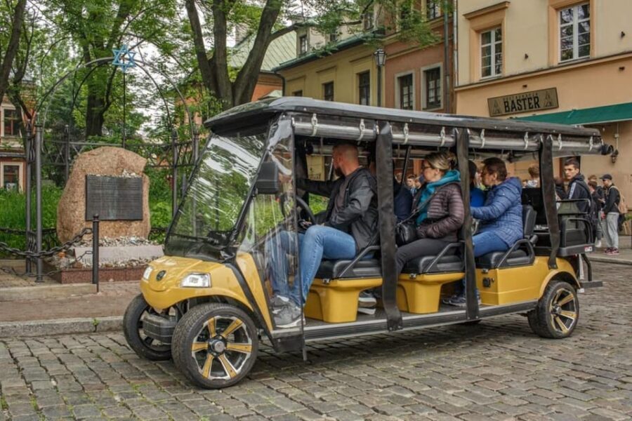 Krakow: City Sightseeing Tour by Shared or Private Golf Cart - The golf cart approach: fewer steps, more city momentum