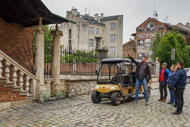 Krakow: City Sightseeing Tour Eco Electric Buggy Golf Cart - Your ride setup: audio guide languages, live guidance, and the warmth factor