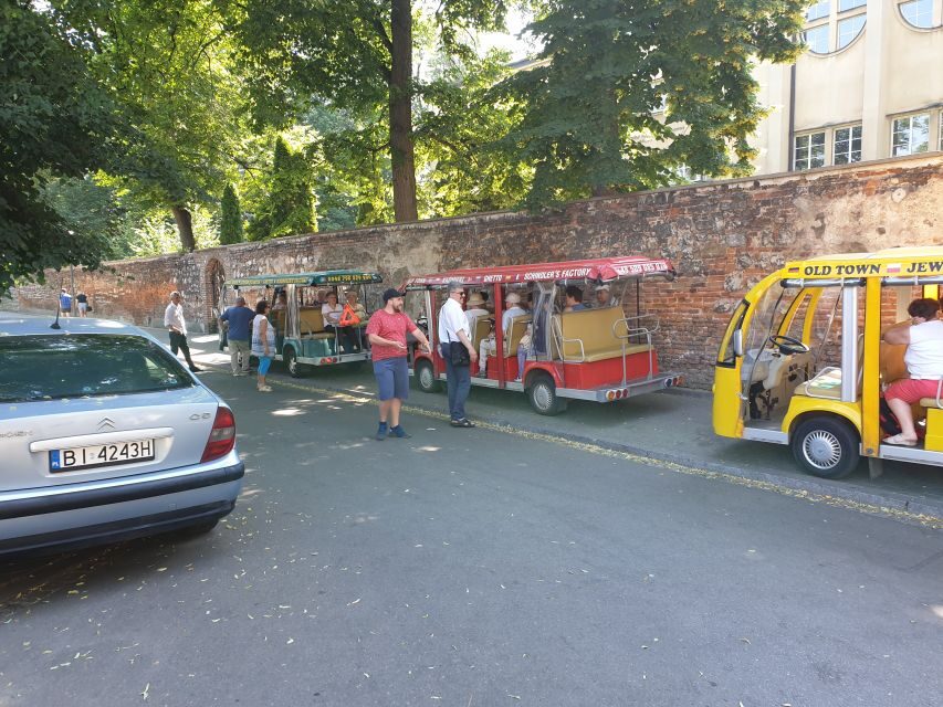 Krakow: City Sightseeing Tour Eco Electric Buggy Golf Cart - Ghetto-era Krakow: Heroes Square, Schindler history, and the wall