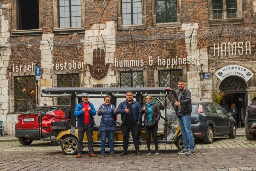 Krakow: City Tour Golf Cart & Schindler's Factory Guide Tour - Kazimierz and Podgórze: Where the Tour Gets More Than Scenic