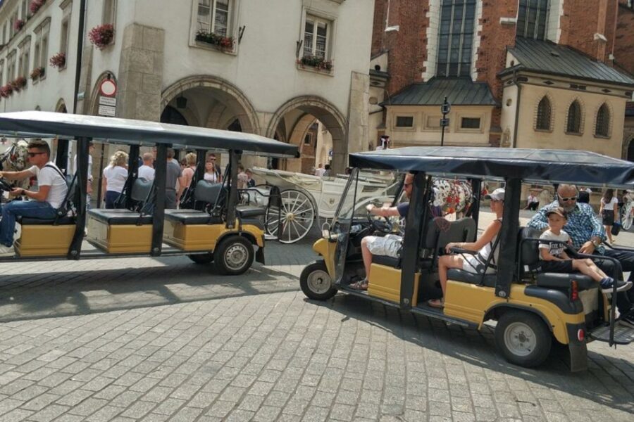Krakow: Electric Golf Cart Tour of the Old Town - Why an electric golf cart works in Krakow’s Old Town