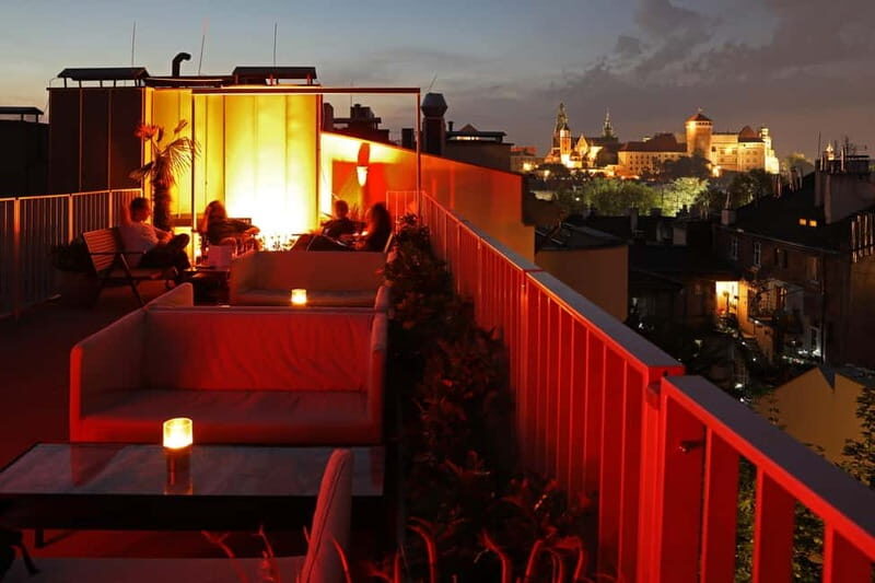 Krakow: Hidden Rooftop Bar Reservation with 1 Cocktail - SIX Rooftop Terrace: where Krakow looks its best