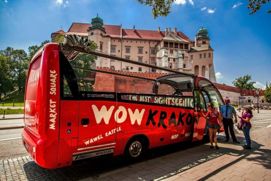 Krakow: Hop-On Hop-Off Bus Tour with Audio Guide - How the Hop-On Hop-Off Loop Works in Kraków
