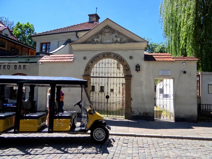 Krakow: Jewish Quarter and Former Ghetto Tour by Golf Cart - Kazimierz: Jewish Quarter context without the guesswork