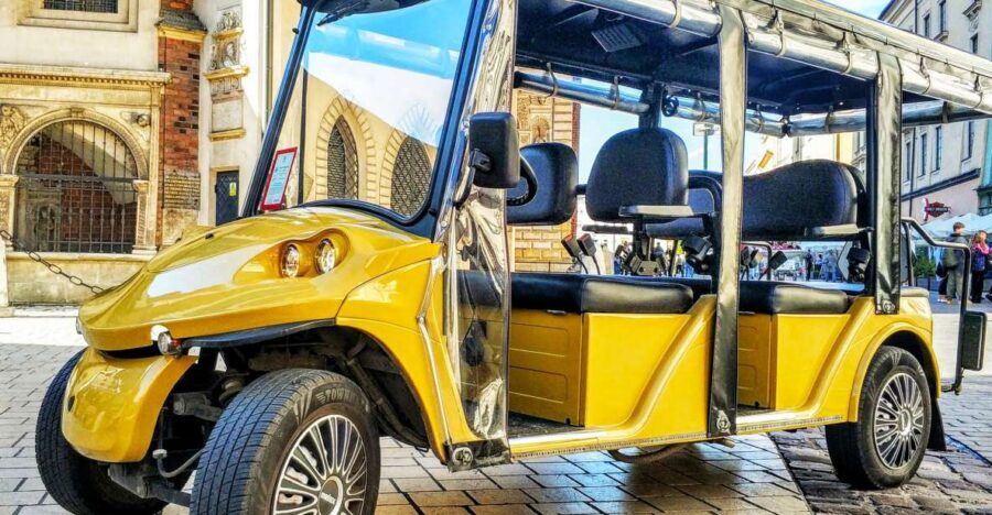 Krakow: Jewish Quarter and Ghetto Electric Golf Cart Tour - Audio Guide + Driver English: How You Stay Oriented