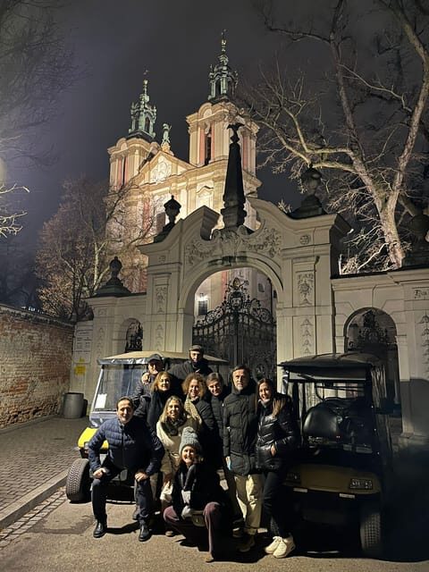 Krakow: Jewish Quarter and Ghetto tour by electric golf cart - Synagogues, Helena Rubinstein, kosher food, and the ritual bath house