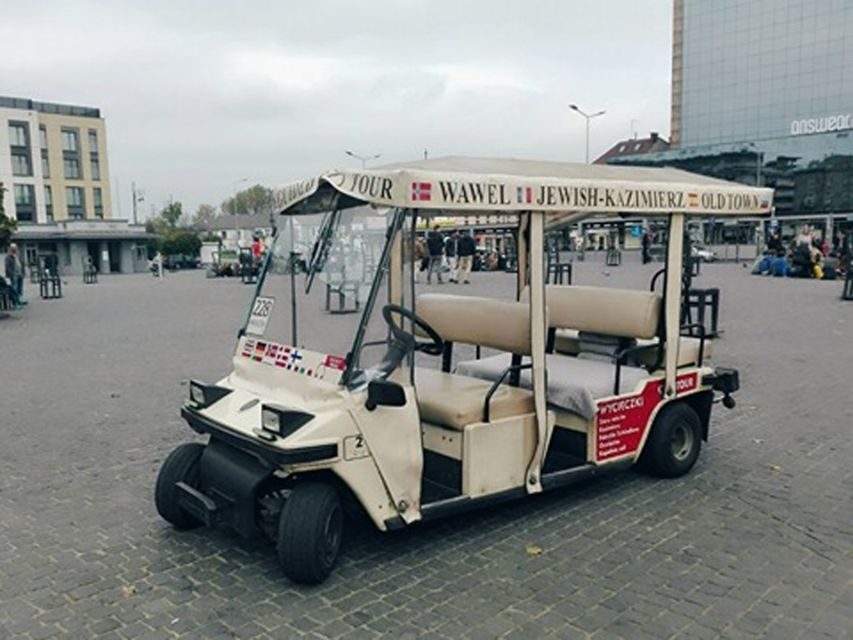 Krakow: Jewish Quarter and Schindler Factory by Golf Car - Key highlights worth aiming for