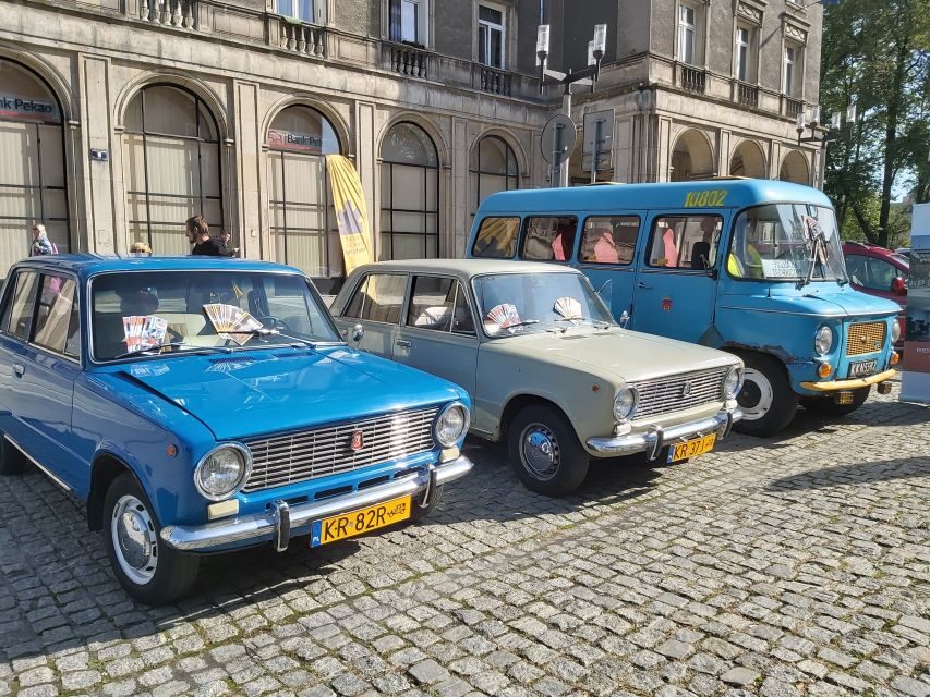 Krakow: Nowa Huta Guided Tour in Vintage Car - The underground shelters and WWII tank: history with gravity