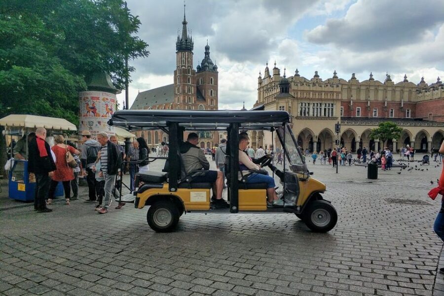 Krakow: Old Town City Tour in a Golf Cart - Audio Guide Setup: Heated Vehicles, Many Languages, and Sound Checks