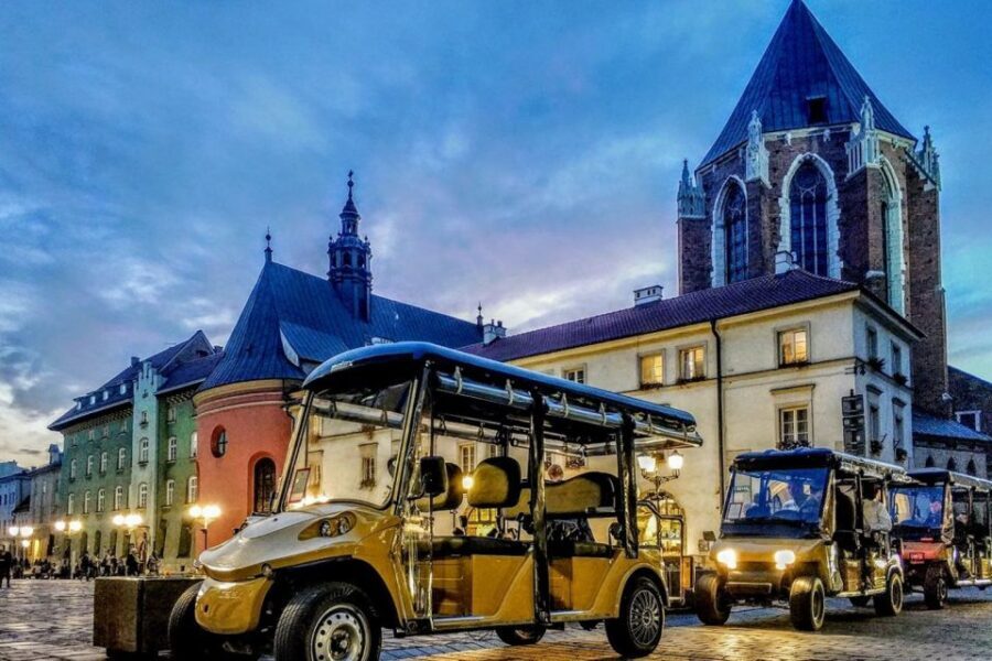 Krakow: Old Town, Ghetto, and Kazimierz Golf Cart Tour - Krakow in an Easy 150 Minutes by Electric Golf Cart