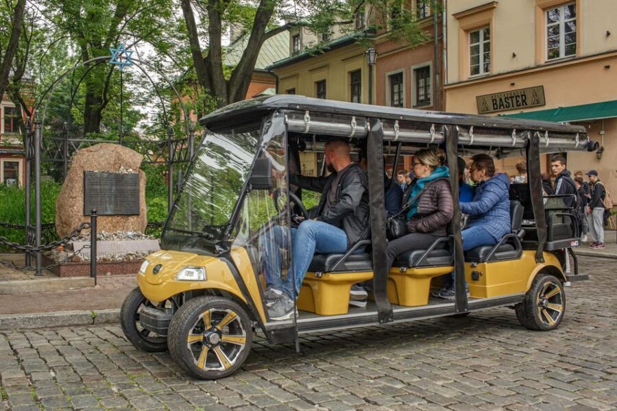 Krakow: Old Town - Kazimierz - Ghetto by Electric Golf Cart - Key points worth knowing before you go