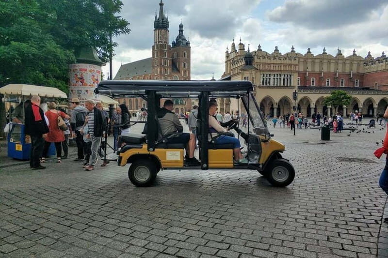 Krakow: Old Town Sightseeing Tour by Electric Golf Cart - The 50-minute route: a center-city highlight reel