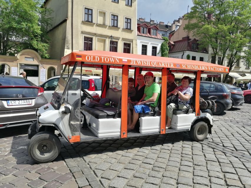 Krakow: Private Sightseeing Tour by Electric Car - The 2-hour route: how the tour flows through Krakow’s three big worlds
