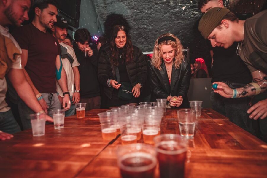 Krakow: Pub Crawl with 1 Hour of Unlimited Alcoholic Drinks - Drinking Games That Actually Create a Social Circle