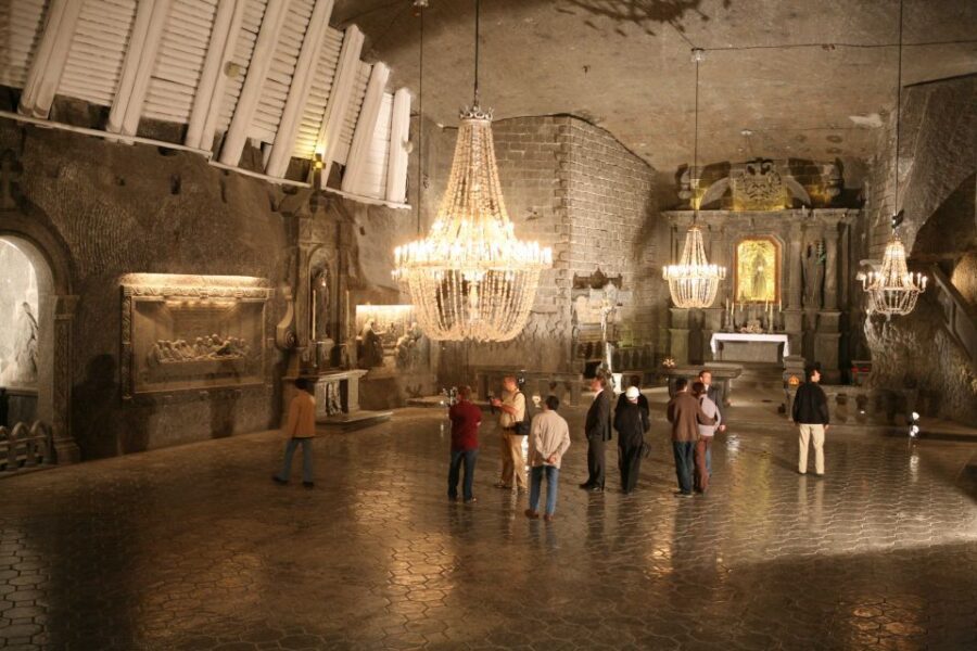 Krakow: River Cruise and Wieliczka Salt Mine Group Tour - The walking reality: stairs, cool air, and dress rules for worship spaces