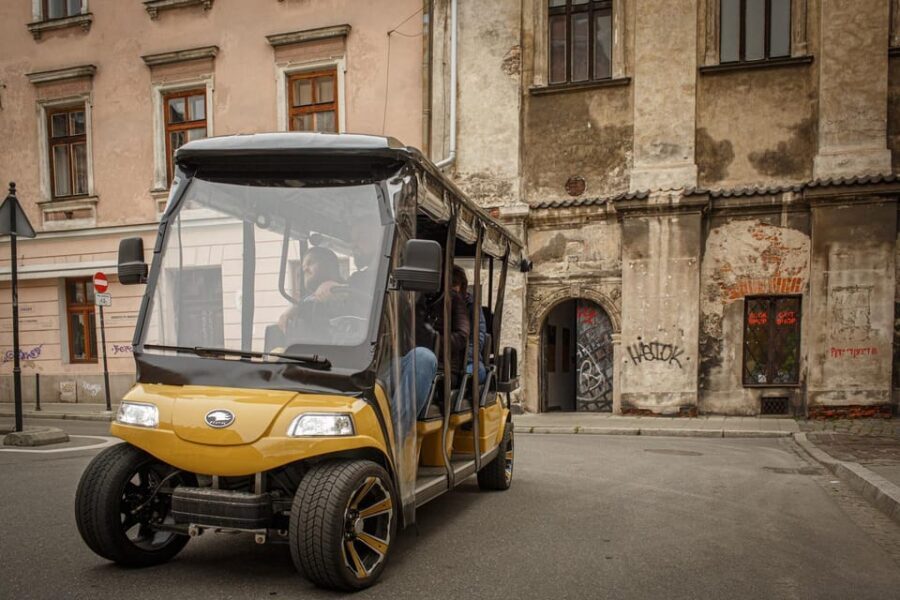Krakow: Sightseeing Tour by Electric Golf Cart - 90 Minutes of Seeing More Without the Step Count