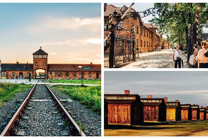 Krakow to Auschwitz-Birkenau Live Guided Tour & Hotel Pick-up - First stop: Auschwitz I, the gate, and why headsets are worth it