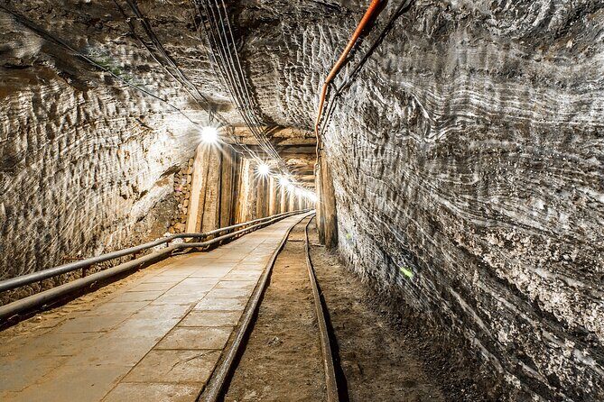 Krakow: UNESCO Bochnia Salt Mine Tour & Boat Expedition - Mining train ride: a transport break underground