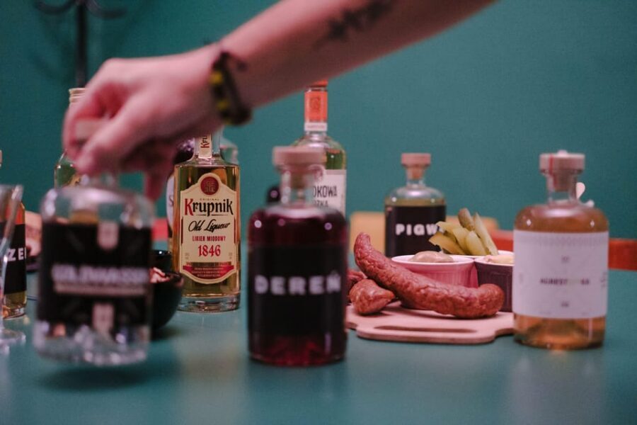 Krakow: Vodka Tasting in Hidden Bar - Walking into LostBar: the hidden-door feeling