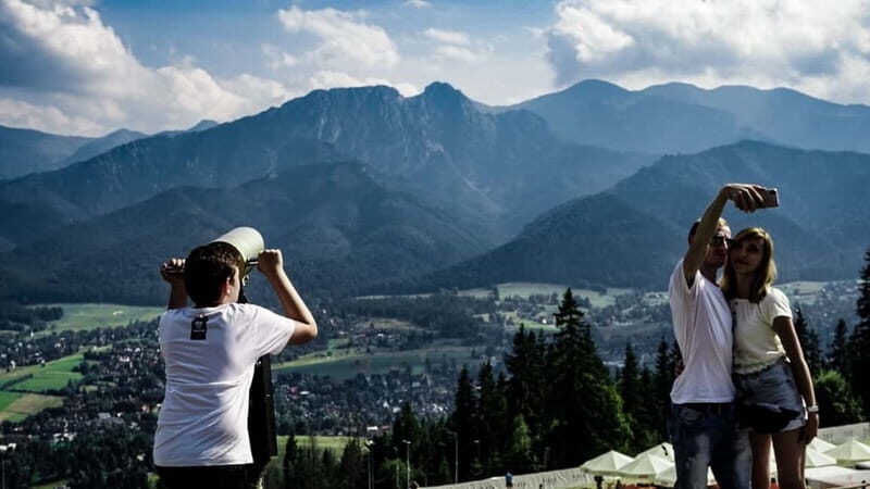 Krakow: Zakopane Cable Car, Spirits, Tasting & Thermal Baths - Gubałówka cable car: panoramic views without the stress