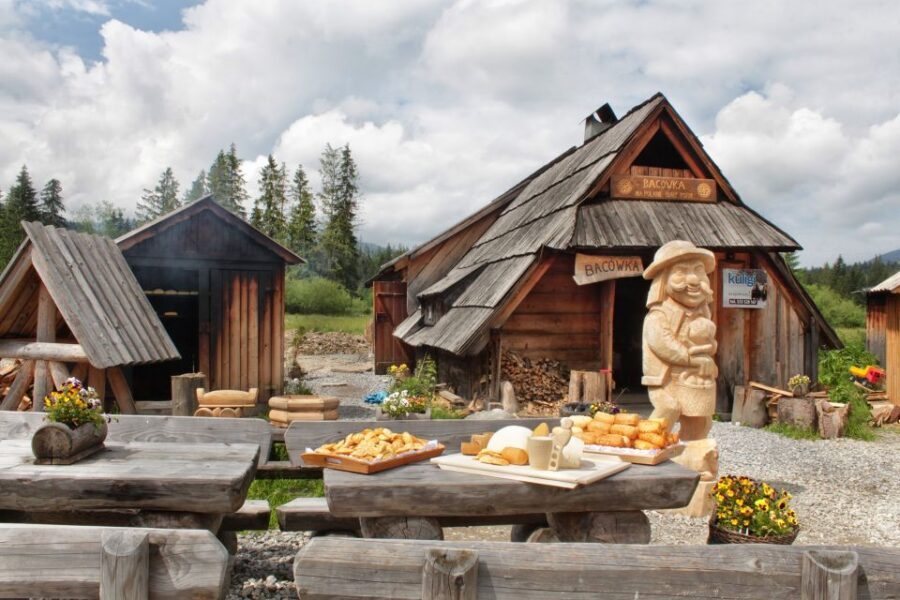 Krakow: Zakopane Tatra Mountains, Cable Car, Local Tasting - Zakopane Quick Photo Stops: Ski Jump and an Old Wooden Chapel