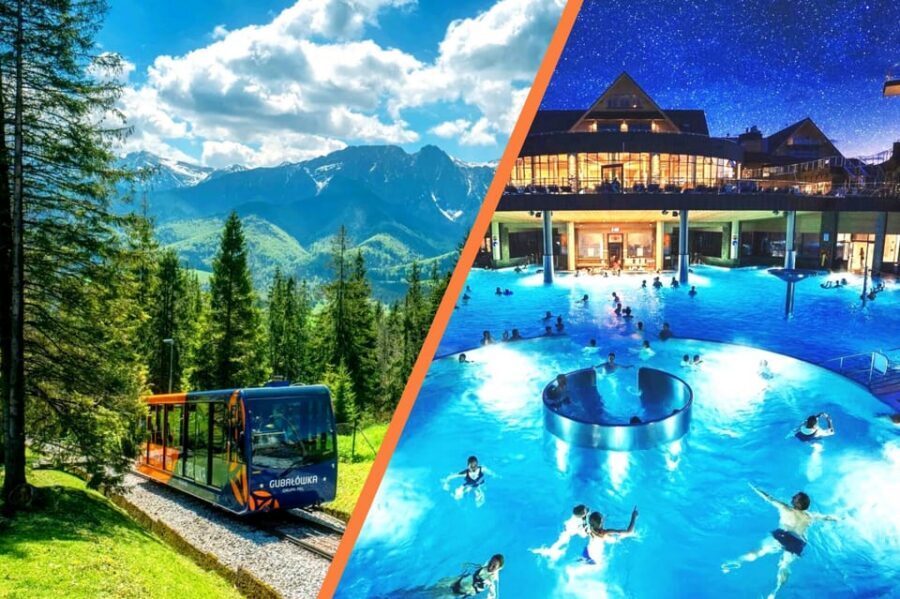 Krakow: Zakopane, Tatra Mountains, Cable Car & Thermal Baths - Zakopane free time and Krupówki Street at your own pace
