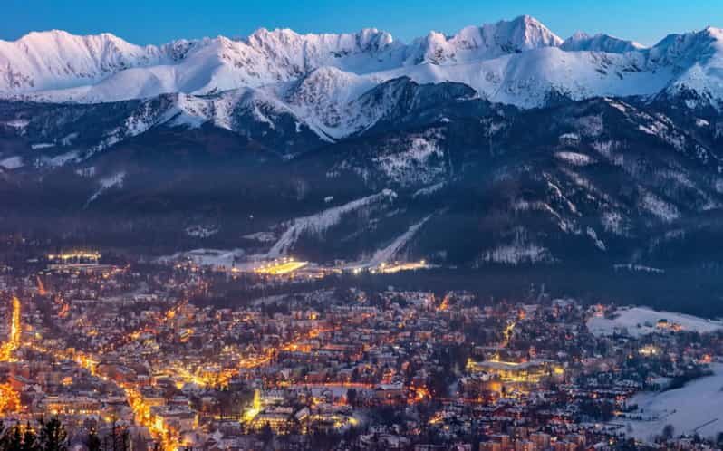 KRAKOW ZAKOPANE TOUR CABLE CAR THERMAL BATHS & HOTEL PICKUP - Gubałówka funicular: viewpoints without the complicated drive
