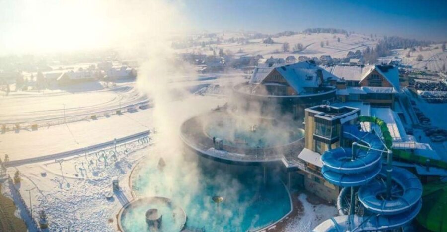 Krakow : Zakopane Tour + Thermal Pools with Hotel Pickup - Zakopane city time: Krupówki Street on foot