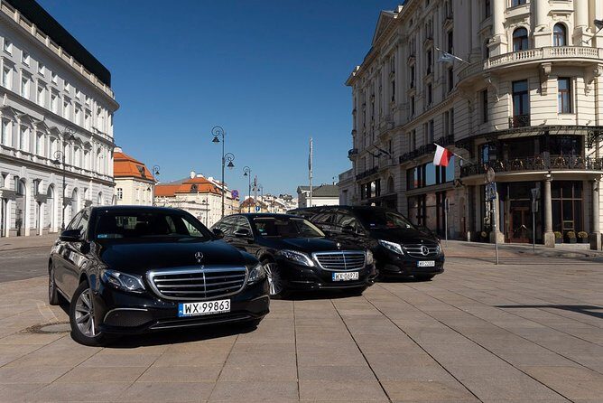 Mercedes with a driver at your disposal in Warsaw (4-8-12 hours) - Key highlights before you book
