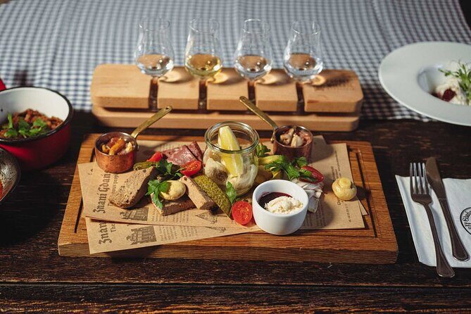 Polish Spirits tasting in Gdańsk Craft Distillery tawern - After the tasting: buy bottles or grab merch