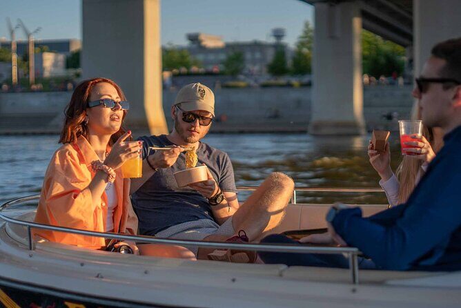 Private Cruise on Vistula in Warsaw for 4 with our Helmsman - Royal Castle, Old Town, and the River View That Explains the City