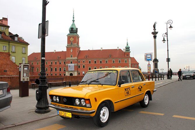 Private Historical Tour of Warsaw by a Retro Fiat with Pickup - Key points to know before you go