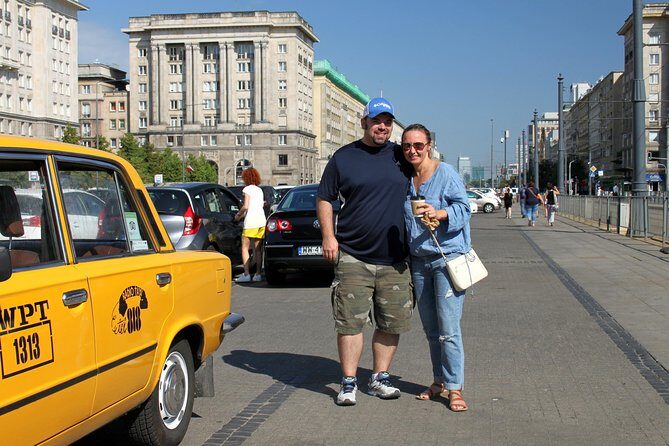 Private Tour: Warsaw's Communist History by Retro Fiat - What your 4-hour timing really looks like (driving + short walks)