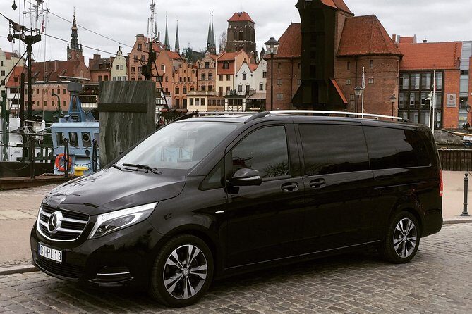 Private Transfer Gdansk City Center to Gdansk Airport (GDN) - What you’ll ride: Mercedes V-Class comfort with Wi‑Fi and bottled water